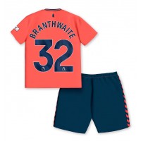 Dres Everton Jarrad Branthwaite #32 Preč pre deti 2023-24 Krátky Rukáv (+ trenírky)